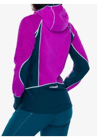 CRAZY - Bluza polarowa damska Crazy Pull Inspire. Kolor: fioletowy. Materiał: polar. Sport: turystyka piesza