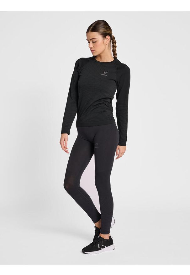 Damskie wysokie legginsy Hummel ON-Grid. Kolor: czarny