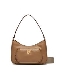 DKNY Torebka Philo Tz Shoulder R423KE51 Brązowy. Kolor: brązowy. Materiał: skórzane #1