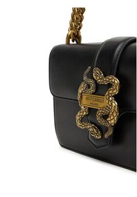 Just Cavalli Torebka 79RA4BAF ZSA89 Czarny. Kolor: czarny. Materiał: skórzane