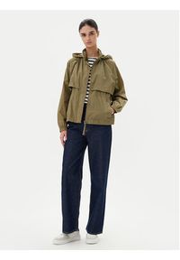 TOMMY HILFIGER - Tommy Hilfiger Wiatrówka WW0WW46444 Khaki Relaxed Fit. Kolor: brązowy. Materiał: syntetyk #4