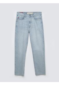 Big-Star - Jeansy męskie loose niebieskie Zack 185. Okazja: na co dzień. Stan: podwyższony. Kolor: niebieski. Styl: casual, vintage, klasyczny #1