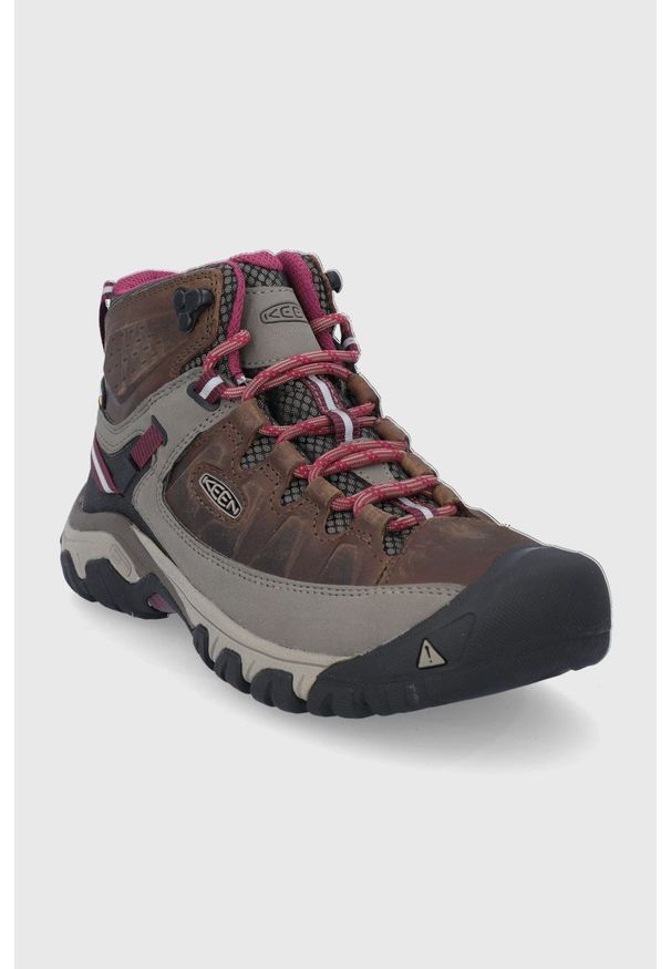 keen - Keen - Buty Targhee III. Nosek buta: okrągły. Zapięcie: sznurówki. Kolor: brązowy