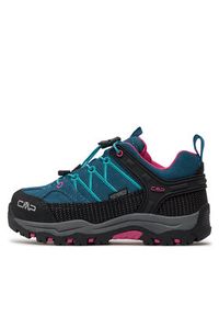 CMP Trekkingi Kids Rigel Low Trekking Shoes Wp 3Q13244 Niebieski. Kolor: niebieski. Materiał: zamsz, skóra. Sport: turystyka piesza #3