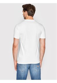 Guess T-Shirt M2YI24 J1311 Biały Super Slim Fit. Kolor: biały. Materiał: bawełna