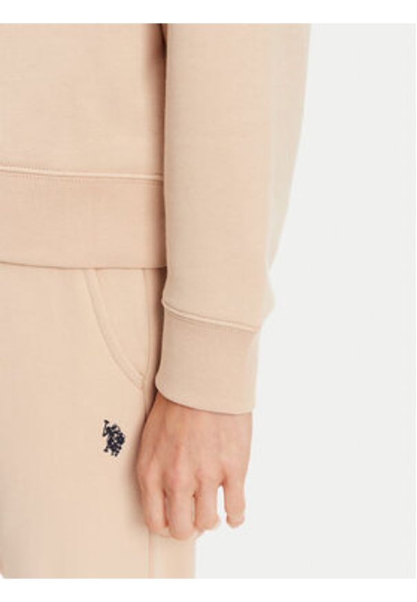 U.S. Polo Assn. Bluza WUP1492 Beżowy Regular Fit. Typ kołnierza: polo. Kolor: beżowy. Materiał: bawełna