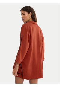 Triumph Koszulka piżamowa Summer Wear 10227228 Pomarańczowy Regular Fit. Kolor: pomarańczowy. Materiał: wiskoza #2