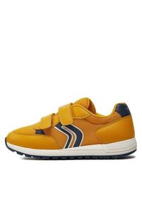 Geox Sneakersy J Alben Boy J459EC 01454 C2PF4 D Żółty. Kolor: żółty. Materiał: materiał, mesh #3
