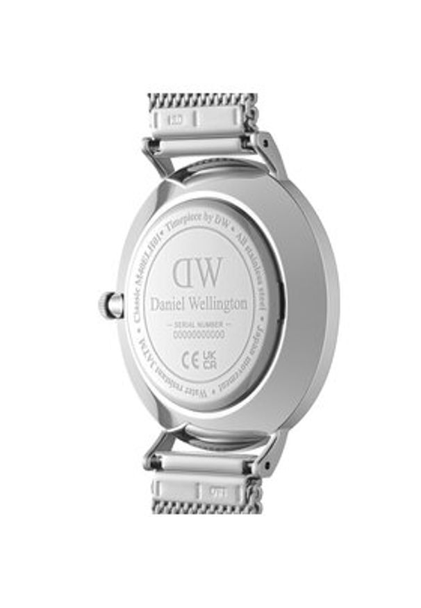 Daniel Wellington Zegarek Classic Multi-Eye Sterling Onyx DW00100711 Srebrny. Kolor: srebrny