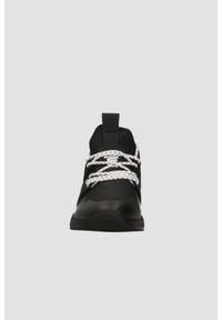 Just Cavalli - JUST CAVALLI Czarne sneakersy Fondo Action Basic, Rozmiar 43. Kolor: czarny #6