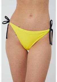 Tommy Jeans figi kąpielowe UW0UW03403.PPYY kolor żółty. Kolor: żółty. Materiał: materiał #2