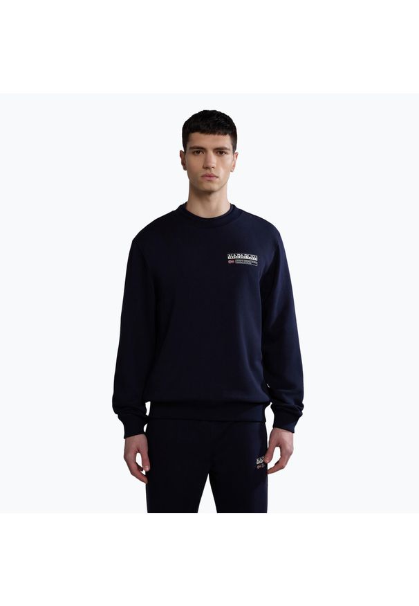 Bluza męska Napapijri B-Kasba C. Kolor: niebieski. Styl: sportowy