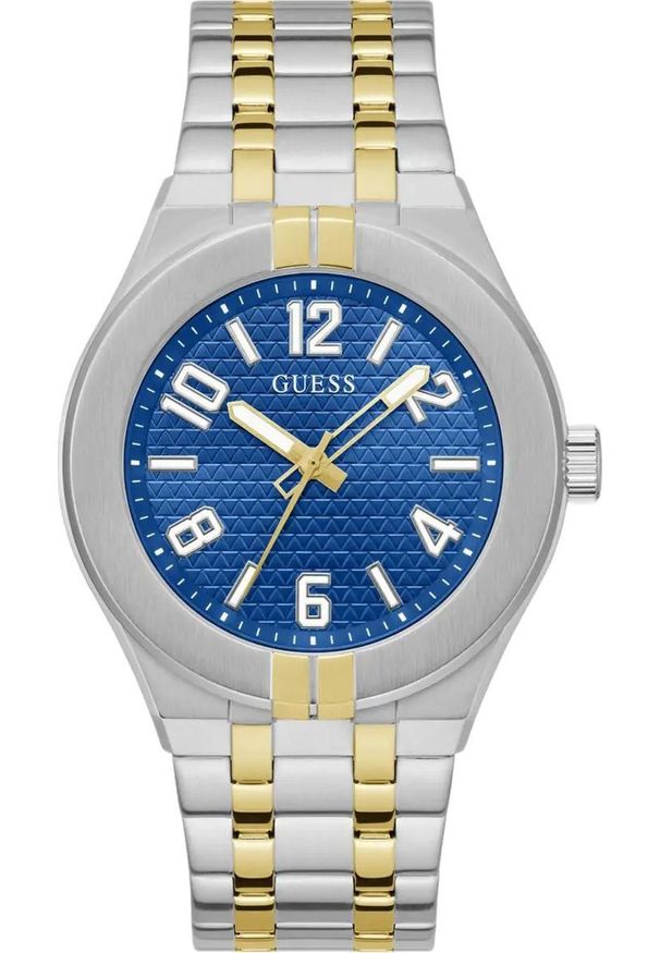 Zegarek Guess Zegarek męski Guess GW0661G1 srebrny. Kolor: srebrny
