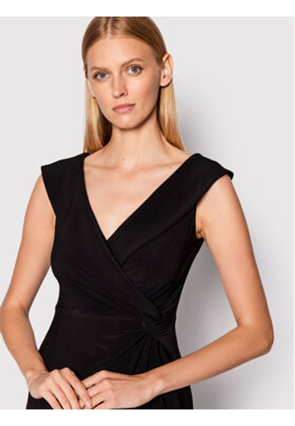 Lauren Ralph Lauren Sukienka wieczorowa 253863940001 Czarny Slim Fit. Kolor: czarny. Materiał: syntetyk. Styl: wizytowy