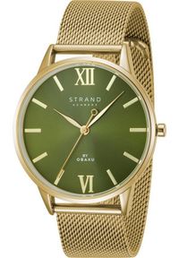 Zegarek męski Strand S747GXGEMG-DNO złoty. Kolor: złoty #1