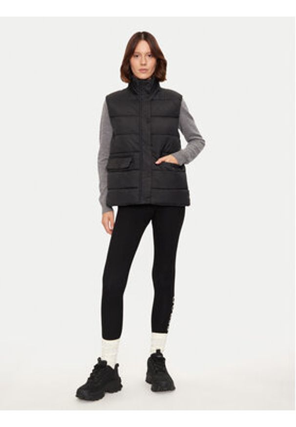 Whistler Bezrękawnik Amaretto W Puffer W244079 Czarny Regular Fit. Kolor: czarny. Materiał: syntetyk. Długość rękawa: bez rękawów