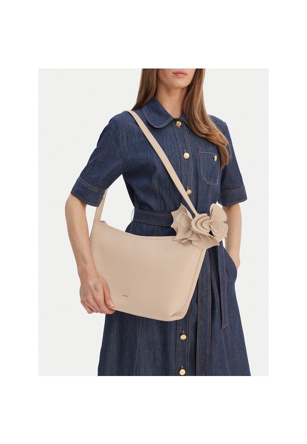 Gino Rossi - Torebka GINO ROSSI. Kolor: beżowy