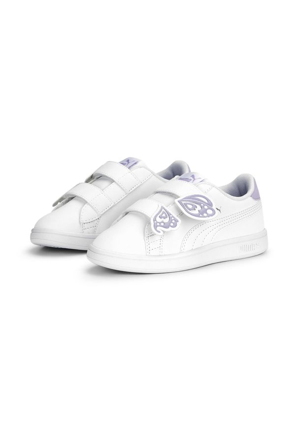 Puma - PUMA BUTY SMASH V2 BFLY Y PS 38846104 r 34,5. Kolor: biały, wielokolorowy, fioletowy, szary