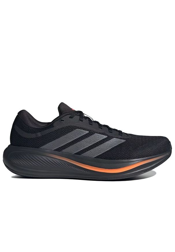 Adidas - Buty męskie adidas Running Response Runner 2 KJ1745 - czarne. Zapięcie: sznurówki. Kolor: czarny. Materiał: materiał, guma. Szerokość cholewki: normalna. Model: Adidas Cloudfoam. Sport: bieganie