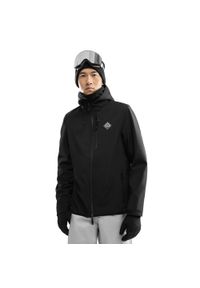 SIROKO - Kurtka snowboardowa męska Siroko W2 McKinley. Kolor: czarny. Materiał: softshell, materiał. Sezon: zima. Sport: snowboard #1