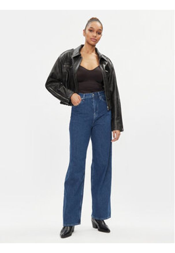 Calvin Klein Jeans Jeansy J20J223428 Granatowy Relaxed Fit. Kolor: niebieski