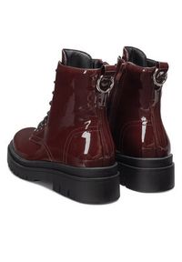 DeeZee Trzewiki WYL3972-1 Bordowy. Kolor: czerwony. Materiał: materiał #3