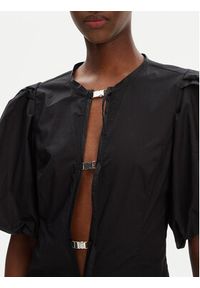 Pinko - PINKO Sukienka koktajlowa Oliver 105212 A2LD Czarny Regular Fit. Kolor: czarny. Materiał: bawełna. Styl: wizytowy #4