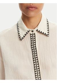 Devotion Twins - Devotion TWINS Koszula Gaia 025.001G Écru Regular Fit. Materiał: bawełna #5