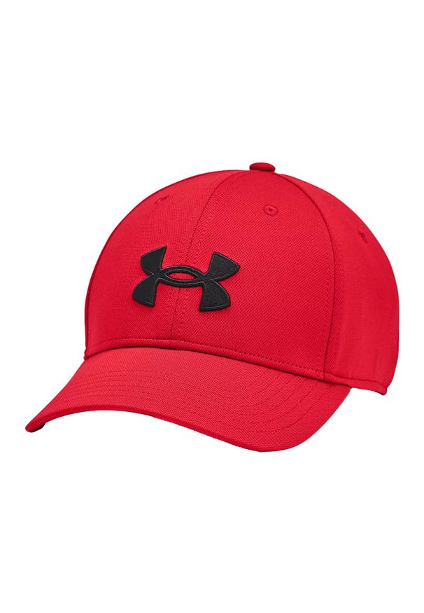 Czapka z daszkiem męska Under Armour Blitzing Adj. Kolor: czerwony. Styl: sportowy