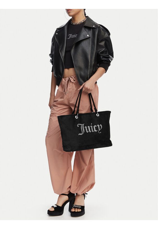 Juicy Couture Torebka CEO-BEJXT5463WPO Czarny. Kolor: czarny