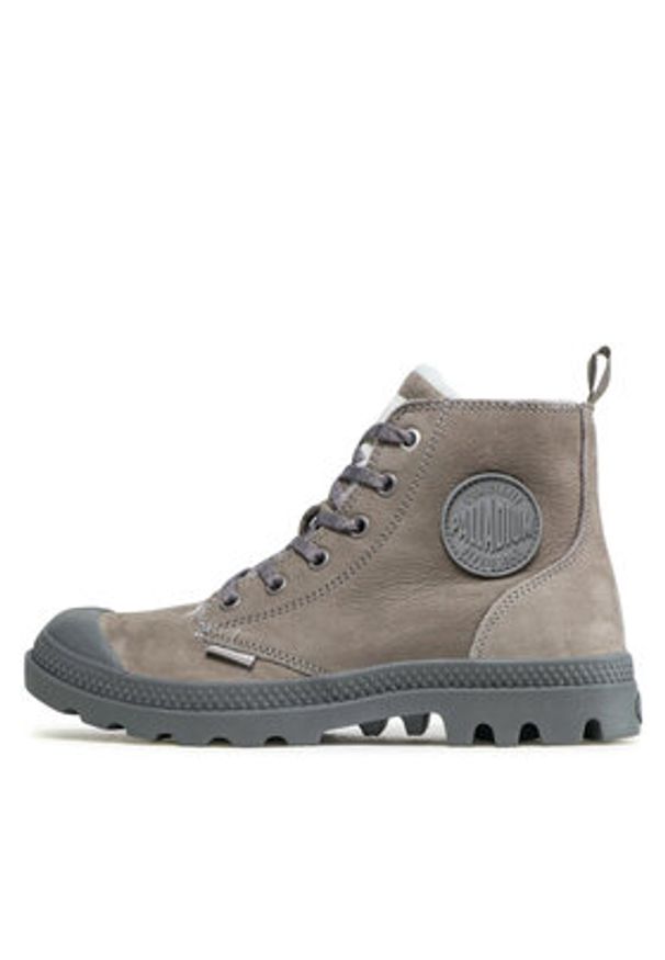 Palladium Trapery Pampa Hi Zip Wl 95982-055-M Szary. Kolor: szary. Materiał: nubuk, skóra