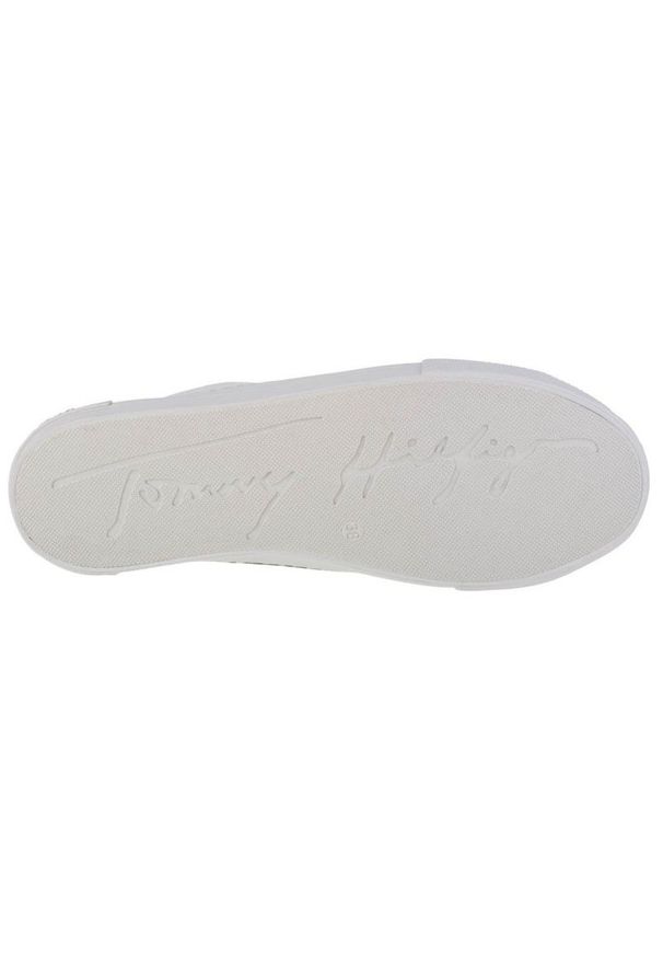 TOMMY HILFIGER - Buty Tommy Hilfiger Low Cut Lace-Up Sneaker W T3A4-32118-0890100 białe. Okazja: na co dzień. Kolor: biały. Materiał: materiał, guma. Szerokość cholewki: normalna. Styl: casual