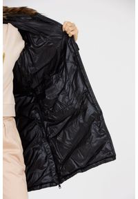 Blauer USA - BLAUER Czarna damska puchowa kurtka Gwendolyn z kapturem, Rozmiar XS. Typ kołnierza: kaptur. Kolor: czarny. Materiał: puch #3