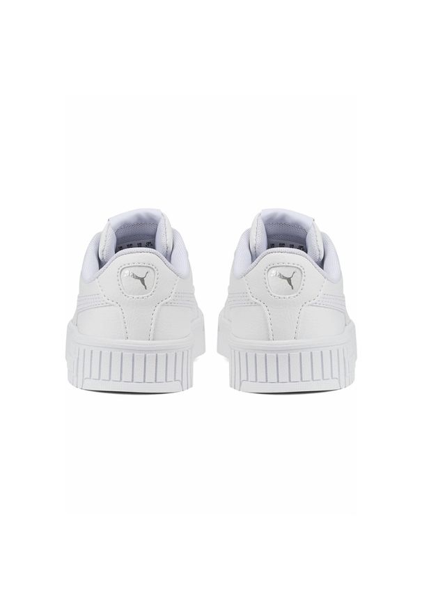 Puma - Dziecięce sneakersy Carina 2.0 PUMA White Silver Gray. Kolor: biały, wielokolorowy, szary. Sezon: lato