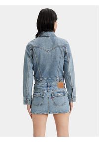 Levi's® Kurtka jeansowa A6048-0002 Niebieski Regular Fit. Kolor: niebieski. Materiał: bawełna #3