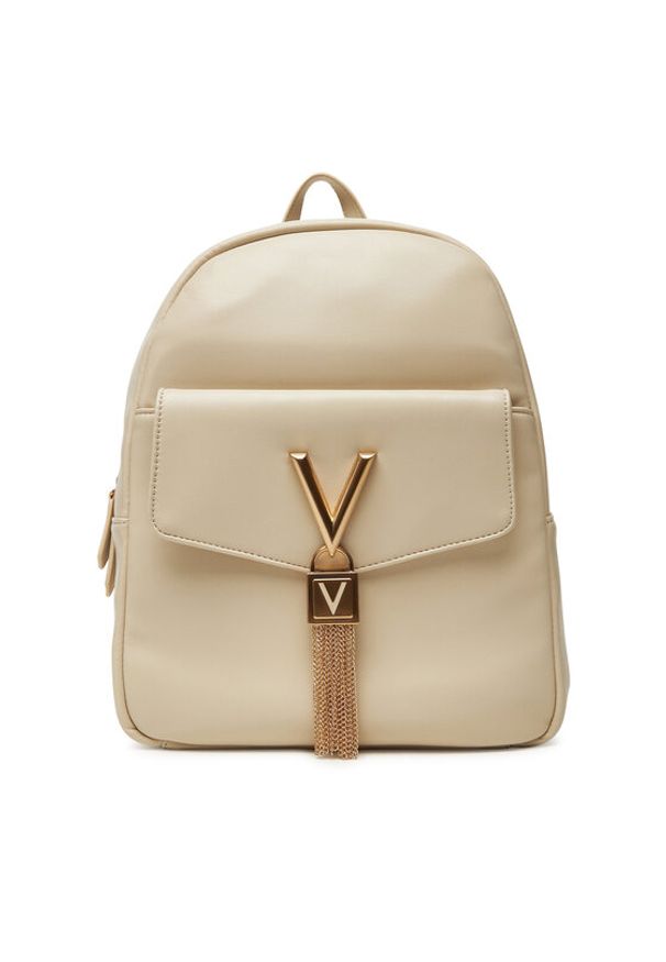VALENTINO - Valentino Plecak Stella VBS9AK20 Écru. Kolor: kremowy. Materiał: skóra