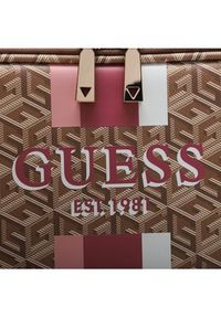 Guess Kosmetyczka TWS745 20450 Brązowy. Kolor: brązowy. Materiał: skóra #3