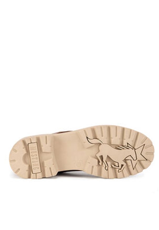 Mustang Trzewiki 1437-503 Brązowy. Kolor: brązowy. Materiał: materiał