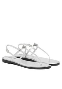 Replay - REPLAY Sandały GWF6R.000.C0002S Srebrny. Kolor: srebrny. Materiał: skóra #2