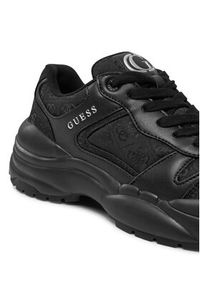 Guess Sneakersy Samnie FLFSAM FAL12 Czarny. Kolor: czarny. Materiał: skóra #3