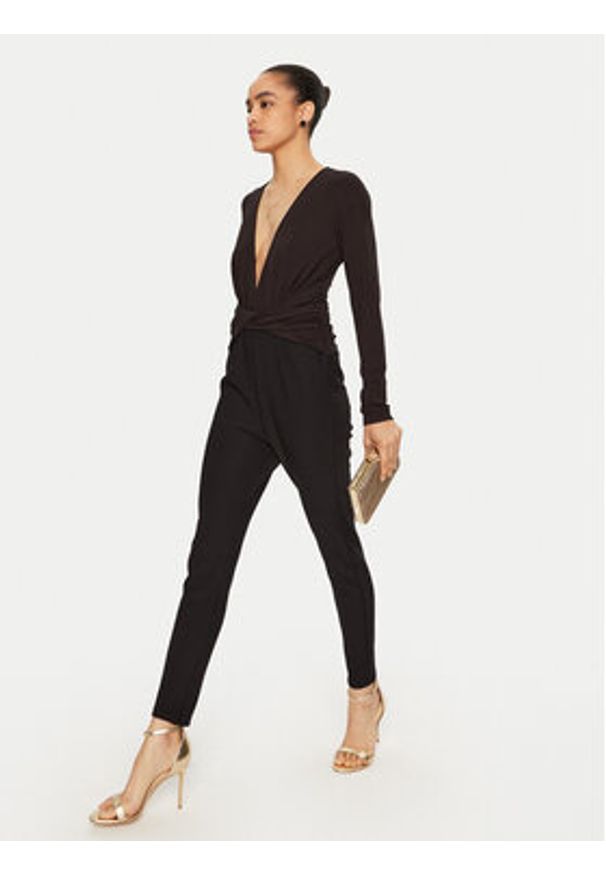 MICHAEL Michael Kors Kombinezon MF482MVAPQ Czarny Slim Fit. Kolor: czarny. Materiał: wiskoza
