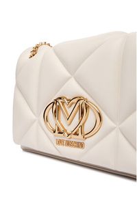Love Moschino - LOVE MOSCHINO Torebka JC4041PP0NLC0110 Écru. Materiał: skórzane #5