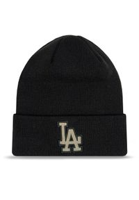 New Era Czapka Metallic Badge La Dodgers 60364349 Czarny. Kolor: czarny. Materiał: akryl, materiał