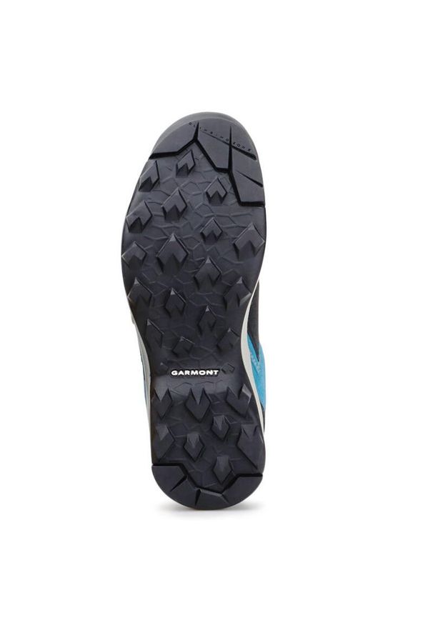 Buty trekkingowe damskie Garmont Dragontail. Zapięcie: sznurówki. Kolor: czarny, wielokolorowy, niebieski. Materiał: materiał, guma, syntetyk. Szerokość cholewki: normalna