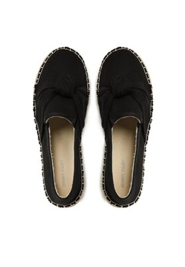 Jenny Fairy Espadryle WSS990-145 Czarny. Kolor: czarny. Materiał: materiał
