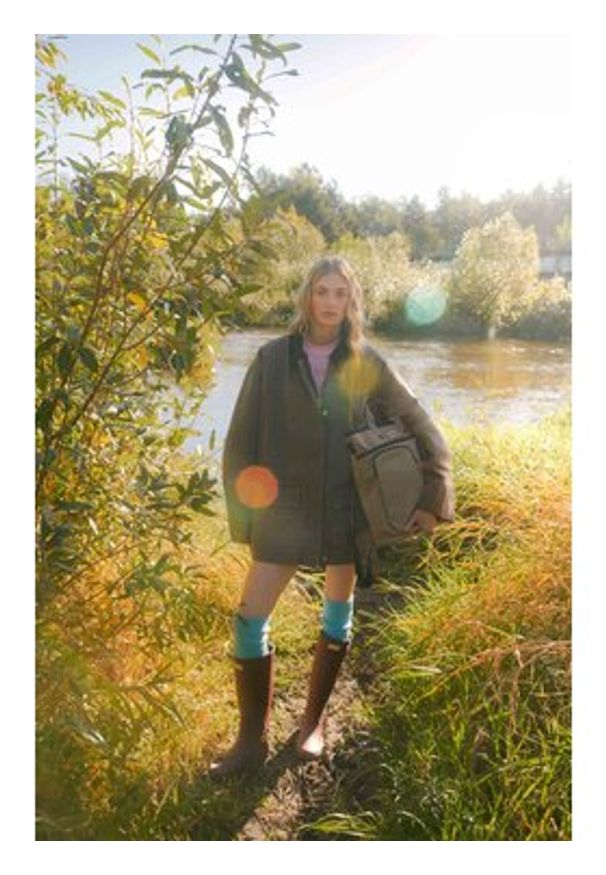 Hunter Kalosze WFT1000RMA Bordowy. Kolor: czerwony. Materiał: kauczuk