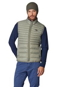 Aeronautica Militare - AERONAUTICA MILITARE Zielony bezrękawnik Ultralight Quilted Vest. Kolor: zielony. Długość rękawa: bez rękawów #3