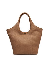 TwinSet - Torebka TWINSET. Kolor: brązowy