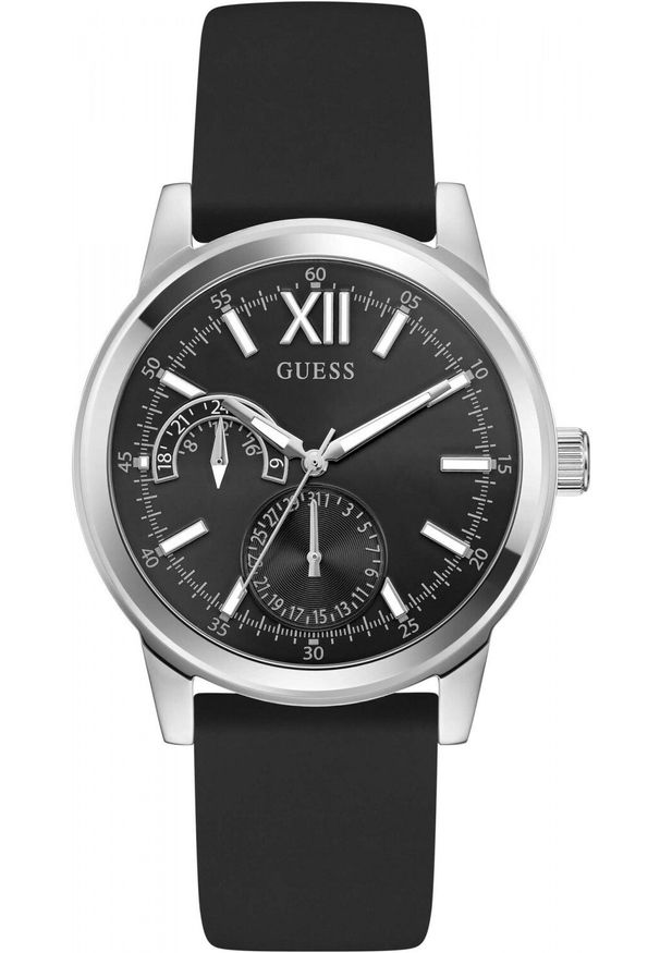 Zegarek Guess Zegarek męski Guess GW1056G1 czarny. Kolor: czarny