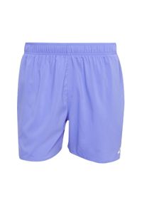 Adidas - Szorty Water Reactive Graphic Swim 5-Inch. Kolor: biały, wielokolorowy, niebieski. Materiał: materiał